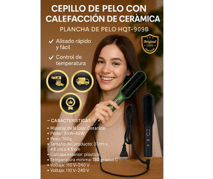 CEPILLO ALISADOR CON PANTALLA