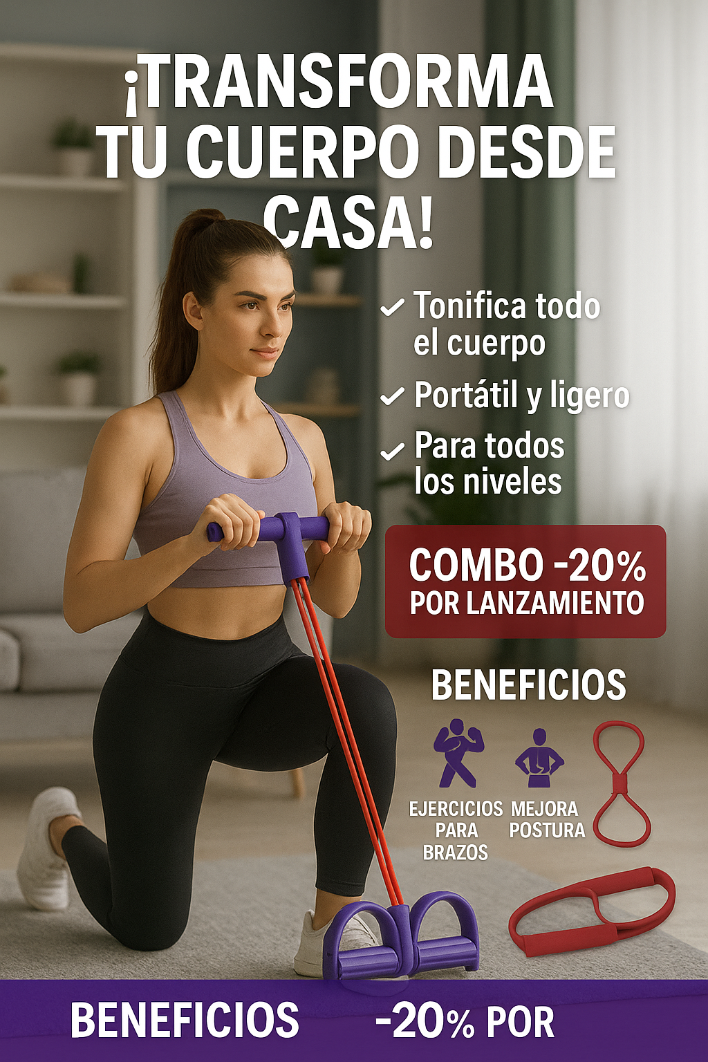 KIT BANDA ELÁSTICA-BANDA EN 8