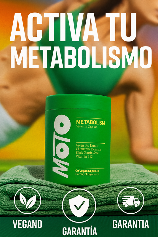 Activa tu Metabolismo, Transforma tu Energía y Quema Grasa - prueba MOTO Metabolism